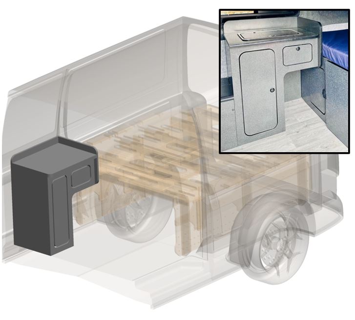 FMR 'Bolt On' Kitchen Module
