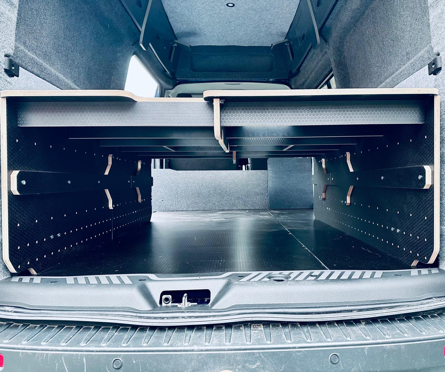 FMR - Full-Width, Modular and Removable - Panel van Camper Bed - Phenolic Ply