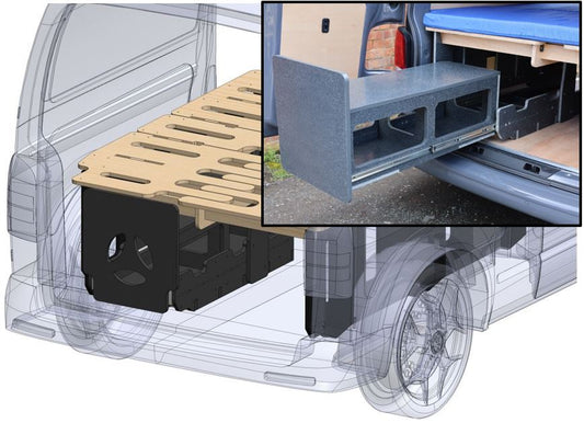 FMR 'Bolt On' Rear Modules - Worktop/Open Top Drawers