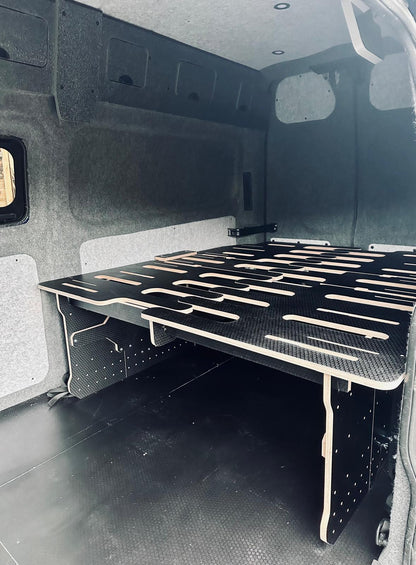 FMR - Full-Width, Modular and Removable - Panel van Camper Bed - Phenolic Ply